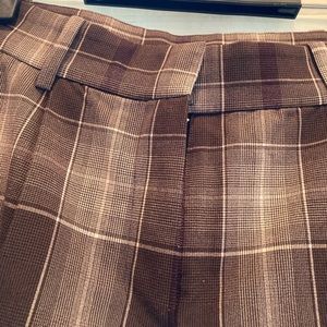 Other stories wide leg checked pants